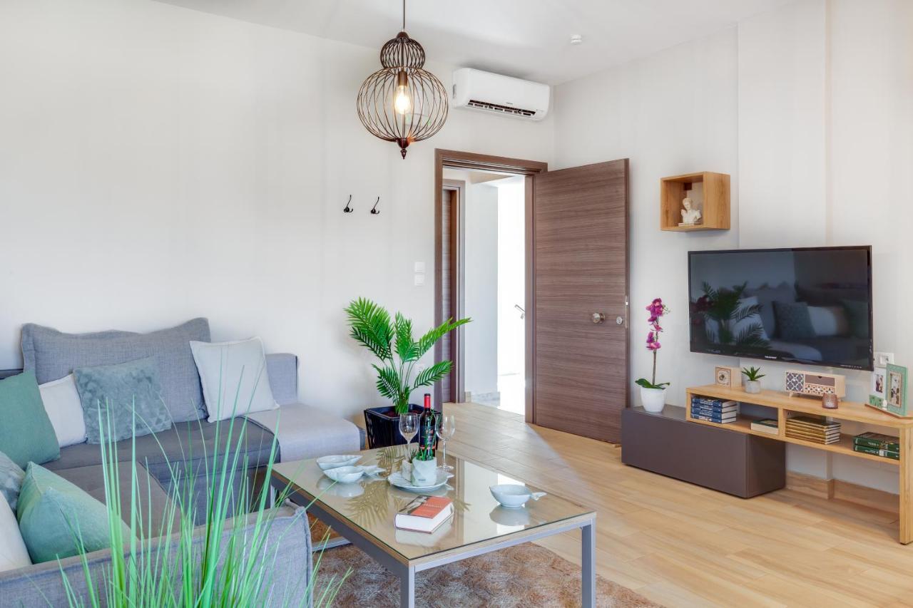 Chania Elite Homes I-Sunny Apartment 4Km From Center Zewnętrze zdjęcie
